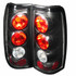 Spyder For Chevy Silverado 1500/2500/3500 2003-2006 Euro Tail Lights | Black | (TLX-spy5001696-CL360A70)