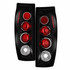 Spyder For Chevy Avalanche 2002-2006 Euro Style Tail Lights Pair | Black | 5001108