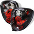 Spyder For Chrysler Town & Country 2001-2007 Euro Style Tail Lights Pair | Black | 5002211