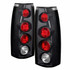 Spyder For Chevy R2500 1989 Euro Style Tail Lights Black | (TLX-spy5001283-CL360A78)