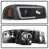 Spyder For GMC Sierra 3500 | 2001-2006 V2 Projector Headlights Pair - DRL Black | 5084521