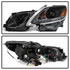 Spyder For Lexus GS460 2008-2011 Headlights Pair - HID Model Only - Black | 5082800