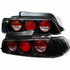 Spyder For Honda Prelude 1997-2001 Euro Style Tail Lights Pair Black ALT-YD-HP97-BK | 5005274