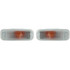 CarLights360: For Mercedes-Benz ML55 AMG Side Marker Light 2000 2001 Driver and Passenger Side | Pair | w/ Bulbs | DOT Certified | For MB2570101 | MB2570101