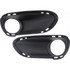 For Porsche Cayenne Fog Light Cover 2011 12 13 2014 Driver and Passenger Side Pair / Set | Black | Turbo Model | DOT/SAE Compliance | PO1038105 + PO1039105 | 95850509300 + 95850509400 (PLX-M0-USA-REPP108204-CL360A70)