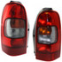 For Pontiac Montana Tail Light Assembly 2005 Pair Driver and Passenger Side | DOT Certified | GM2800134 (PLX-M1-331-1931L-AF-CL360A1)