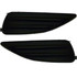 For Toyota Matrix Fog Light Cover 2009 10 11 12 13 2014 Driver and Passenger Side Pair / Set | Grille Bezel | Black | w/o Fog Light Hole | TO1038126 + TO1039126 | 5212802260 + 5212702230 (PLX-M0-USA-REPT107528-CL360A70)
