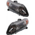CarLights360: For 2012 Honda Civic Headlight Assembly w/Bulbs Black Housing (CLX-M1-316-1162L-AS2B-CL360A1-PARENT1)
