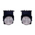 CarLights360: For 2003 2004 GMC Sierra 1500 Fog Light Assembly w/Bulbs CAPA Certified (CLX-M1-334-2008L-AC-CL360A1-PARENT1)