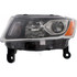 CarLights360: For 2014 2015 2016 Jeep Grand Cherokee Headlight Assembly w/ Bulbs Black Housing CAPA Certified (CLX-M1-332-1194L-AC2-CL360A1-PARENT1)