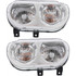 CarLights360: For 2008-2014 Dodge Challenger Headlight Assembly DOT Certified w/ Bulbs Halogen Type (CLX-M0-20-9148-00-1-CL360A1-PARENT1)
