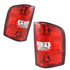 CarLights360: For 2012 2013 2014 Chevy Silverado 2500 Tail Light Assembly CAPA Certified 1st Design w/ Bulbs Dual Filament Back-Up Bulb Type (CLX-M0-11-6222-00-9-CL360A5-PARENT1)