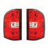 CarLights360: For 2010 2011 GMC Sierra 3500 HD Tail Light Assembly DOT 2nd Design w/ Bulbs Dual Rear Wheels SLE SLT WT (CLX-M0-11-6222-90-1-CL360A5-PARENT1)
