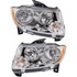 CarLights360: For 2011 2012 2013 Jeep Grand Cherokee Headlight Assembly DOT Certified w/ Bulbs Halogen Type (CLX-M0-20-9166-00-1-CL360A1-PARENT1)