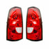 CarLights360: For 2007 Chevy Silverado 1500 Classic Tail Light Assembly w/ Bulbs DOT Certified (CLX-M1-334-1906L-AF-DR-CL360A2-PARENT1)