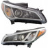CarLights360: For 2015 2016 2017 Hyundai Sonata Headlight Assembly w/Bulbs Black Housing DOT Certified (CLX-M1-320-1153L-AF2-CL360A1-PARENT1)