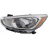 CarLights360: For 2015 2016 2017 Hyundai Accent Headlight Assembly w/Bulbs Black Housing DOT Certified (CLX-M1-320-1154L-AF2-CL360A1-PARENT1)