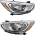 CarLights360: For 2015 2016 2017 Hyundai Accent Headlight Assembly w/Bulbs Black Housing DOT Certified (CLX-M1-320-1154L-AF2-CL360A1-PARENT1)