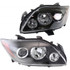 CarLights360: For 2008 2009 2010 Scion tC Headlight Assembly Black Housing DOT Certified (CLX-M1-311-11A7L-UF2-CL360A1-PARENT1)