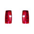 CarLights360: For 2007-2014 Chevy Tahoe Tail Light Assembly w/ Bulbs CAPA Certified (CLX-M1-334-1929L-AC-CL360A3-PARENT1)