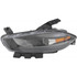 For Dodge Dart Headlight Assembly 2016 Halogen Code LMC MFA Black Bezel CAPA (CLX-M0-334-1136L-ACN2-CL360A50-PARENT1)