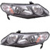 CarLights360: For 2006-2011 Honda Civic Headlight Assembly DOT Certified (Vehicle Trim: Hybrid) (CLX-M0-20-6734-91-1-CL360A1-PARENT1)