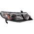 CarLights360: For 2006 - 2011 Honda Civic Headlight Assembly CAPA Certified (Vehicle Trim: Hybrid) (CLX-M0-20-6734-91-9-CL360A1-PARENT1)
