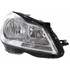 CarLights360: For 2012 2013 2014 Mercedes-Benz C300 Headlight Assembly DOT Certified Chrome Bezel w/o Corner Signal Lamps w/Bulbs (CLX-M0-20-9274-00-1-CL360A4-PARENT1)