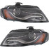 CarLights360: For 2009-2012 Audi A4 Headlight Assembly DOT Certified w/o Curve HID (CLX-M0-20-9042-01-1-CL360A1-PARENT1)