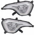 CarLights360: For 2013 2014 2015 2016 Hyundai Santa Fe XL Fog Light Assembly DOT Certified w/Bulbs (Vehicle Trim: Limited) (CLX-M0-19-6054-00-1-CL360A3-PARENT1)
