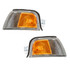 CarLights360: For 1997 98 99 00 2001 Mitsubishi Mirage Turn Signal / Parking Light Assembly w/Bulbs (Vehicle Trim: Sedan) (CLX-M0-18-5502-00-CL360A1-PARENT1)