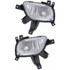 CarLights360: For 2014 2015 Kia Forte5 Fog Light Assembly CAPA Certified w/Bulbs (CLX-M0-19-6066-00-9-CL360A1-PARENT1)