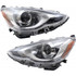 CarLights360: For 2015 2016 2017 Toyota Prius C Headlight Assembly CAPA Certified w/ Bulbs (CLX-M0-20-9670-00-9-CL360A1-PARENT1)