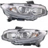 CarLights360: For 2017 2018 Honda Civic Headlight Assembly DOT w/Bulbs (Trim: EX-L ; EX-T; Coupe ; EX-T; EX-T ; EX; EX ; LX-P; Coupe ; LX; Coupe ; LX; LX ; Sport) (CLX-M0-20-9778-00-1-CL360A2-PARENT1)