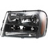 CarLights360: For 2002 2003 2004 2005 Chevy Trailblazer Headlight Assembly CAPA Certified w/Bulbs (CLX-M0-20-6288-00-9-CL360A3-PARENT1)