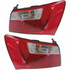 CarLights360: For 2012-2017 Kia Rio Tail Light Assembly w/Bulbs CAPA Certified (CLX-M1-322-1942L-AC-CL360A1-PARENT1)