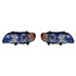 CarLights360: For 2000 2001 2002 03 BMW X5 Headlight Assembly w/Bulbs HID Type Black Housing (CLX-M1-343-1123L-ASH2C-CL360A1-PARENT1)