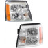 CarLights360: For 2002 Cadillac Escalade Headlight Assembly w/ Bulbs CAPA Certified (CLX-M1-331-11A7L-AC-CL360A1-PARENT1)