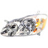 CarLights360: For 2003 2004 Toyota Corolla Headlight Assembly Chrome w/ Bulbs (CLX-M1-311-1160L-AS1-CL360A1-PARENT1)