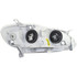 CarLights360: For 2003 2004 Toyota Corolla Headlight Assembly Chrome w/ Bulbs (CLX-M1-311-1160L-AS1-CL360A1-PARENT1)