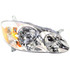 CarLights360: For 2003 2004 Toyota Corolla Headlight Assembly Chrome w/ Bulbs (CLX-M1-311-1160L-AS1-CL360A1-PARENT1)
