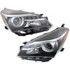 CarLights360: For 2015 2016 2017 Toyota Yaris Headlight Assembly Black Housing - DOT Certified (CLX-M1-311-11F5L-UF2-CL360A1-PARENT1)