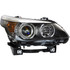 CarLights360: For 2008 2009 2010 BMW 528i Headlight Assembly w/Bulbs Black Housing (CLX-M1-343-1126L-AS2-CL360A1-PARENT1)