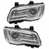 CarLights360: For 2015 2016 2017 Chrysler 300 Headlight Assembly DOT Certified w/Bulbs Halogen Type (Vehicle Trim: Chrome) (CLX-M0-20-9218-90-1-CL360A1-PARENT1)