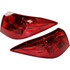 CarLights360: For 2017 Toyota Corolla Tail Light Assembly CAPA w/Bulbs LED Type (Trim: 50th Anniversary Special Edition ; SE Plus ; SE ; XLE ; XSE) (CLX-M0-11-6640-80-9-CL360A1-PARENT1)