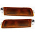 For Toyota Avalon Turn Signal Light 1995 1996 1997 | On Bumper | Amber Lens (CLX-M0-USA-3121607LAS-CL360A70-PARENT1)