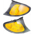 For BMW 320i / 325i / 330i Corner Light 2002 03 04 2005 Yellow | Black Interior | Sedan/Wagon | Clear Lens (CLX-M0-USA-REPB104108-CL360A70-PARENT1)
