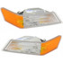 For Jeep Patriot Corner Light 2007-2017 Park/Signal Light | Clear & Amber Lens | CAPA Certified (CLX-M0-USA-REPJ104102Q-CL360A70-PARENT1)