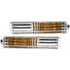 For Honda Accord Turn Signal Light 1990 1991 | Clear & Amber Lens | Coupe/Sedan (CLX-M0-USA-12-1420-00-CL360A70-PARENT1)
