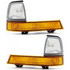 For Ford Ranger Corner Light 1998 1999 2000 | Park/Signal/Side Marker Lamp Clear & Amber Lens (CLX-M0-USA-12-5056-01-CL360A70-PARENT1)